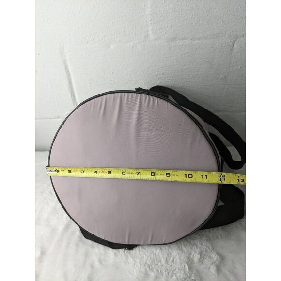 Fabletics Carina Cinched Nylon Light Pink Bucket‎ Bag w Black Straps - Picture 7 of 12